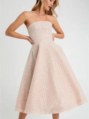 Helsi Vivi Strapless Beaded Fit & Flare XL